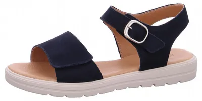 Produktbild von Mädchen Sandale aus Leder in Blau