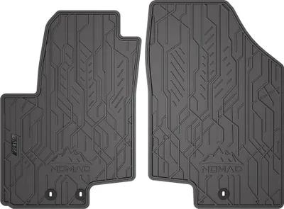 Produktbild von Fußmatten Gummimatten Automatten für Hyundai ix20 2010-2019 Gummi Schwarz 2tlg