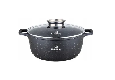Produktbild von Topf-Set 10-tlg. Wunderschöne Töpfe mit Steinbeschichtung in 5 verschiedenen Größen, 1.3L / 1.7L / 2.4L / 3.1L / 4.3L, perfekte Geschenkidee,