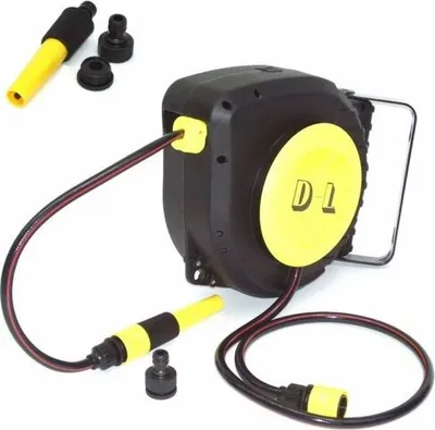 Produktbild von Schlauchaufroller 9m Wasserschlauchaufroller 56023 Wasser Garten-Schlauch