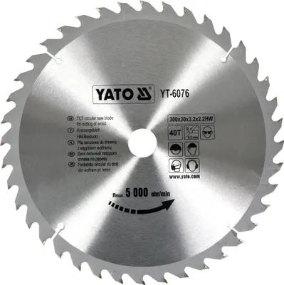 Image de Disque au carbure 300 x 30 mm, 40 dents