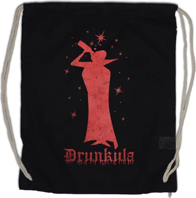 Produktbild von Urban Backwoods Drunkula, Turnbeutel, Farbe: Schwarz