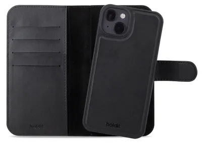 Image de Étui portefeuille magnétique Holdit Wallet Case Plus pour Apple iPhone 14 / 13 - Noir