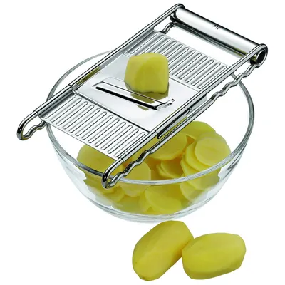 Produktbild von WMF Reibe Gourmet Edelstahl 4 Einsätze Hobel Gemüsereibe Gurkenhobel