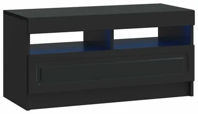 Obrázek produktu pro vidaXL Televizní skříňka, černá, z dřevotřísky