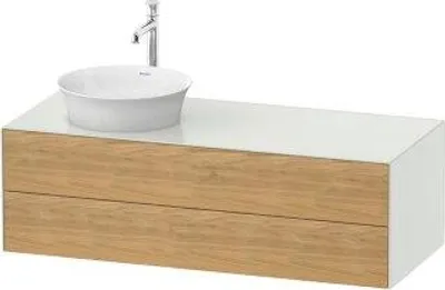 Produktbild von DURAVIT WT4987LH5360010 WTU White Tulip wandh,2 SchKa,B li.