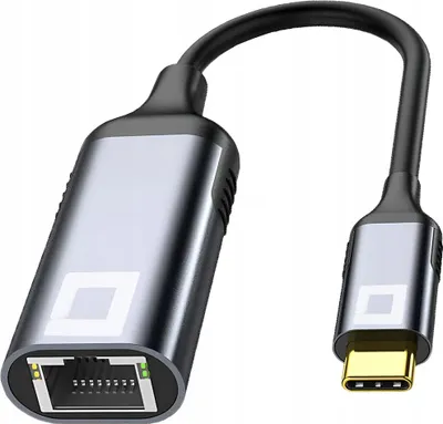 Produktbild von Co2 Usb-C Ethernet Adapter Lan Gigabit Rj45 Netzwerkkarte 2500 Mb