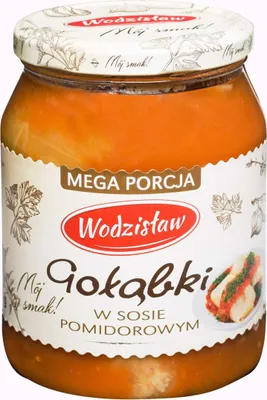Productafbeelding van Wodzisław Gołąbki (gevulde kooltjes) in tomatensaus, 650 gram