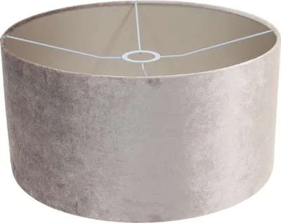 Produktbild von Steinhauer - lampenschirm - Shade - silber - veloursstoff - Ø 40cm - E27 - K1068GS