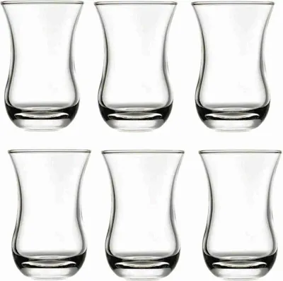 Produktbild von Pasabahce 62511 Aida Teeglas 140ml ohne Henkel, 6 Stück