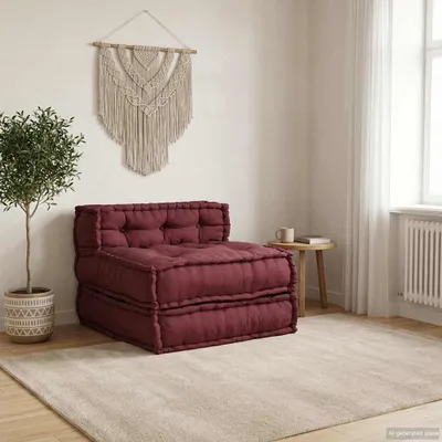 Zdjęcie produktu dla vidaXL Sofa modułowa element kasztanowy brąz 70x70x54 cm tkanina