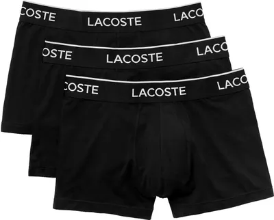 Produktbild von Lacoste Slips 3 Einheiten Schwarz S Mann Schwarz S