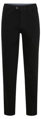 Immagine prodotto di Brühl - Pantaloni classici a gamba dritta, disponibili in diversi colori, modello Milano2 (0399003142100), taglia: 48, colore: nero intenso (960)
