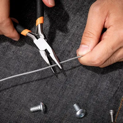 Obrázok produktu pre KENDO kliešte na vnútorné krúžky s rovnými čeľusťami, 180 mm