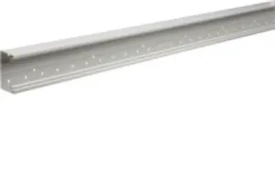 Produktbild von Hager Brüstungskanal-Unterteil, halogenfrei, 65x100mm, verkehrsweiß, Stange mit 2m, 1 Stk.