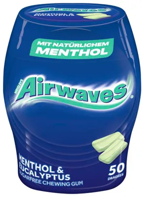 Produktbild von Airwaves Menthol & Eucalyptus 50er