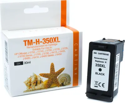 Produktbild von black Tinte/Druckpatrone 4.1-CB336XXL kompatibel mit HP CB336EE [ 350XL ]