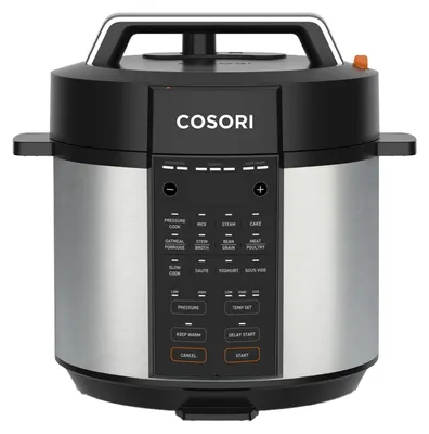 Productafbeelding van Cosori CMC-CO601-SEU, 5,7 liter, zwart, roestvrij staal, 1100 W, 220 - 240 V, 50 - 60 Hz, 320 mm