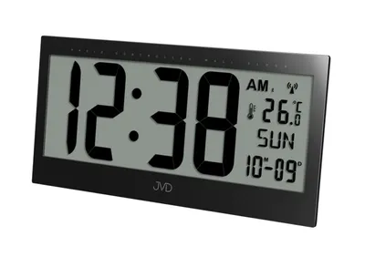Obrázok produktu pre Digitálne hodiny JVD RB9380.1, 31cm čierna