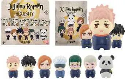 Immagine prodotto di Jujutsu Kaisen Squish Hero figure antistress 8 cm Display (12)