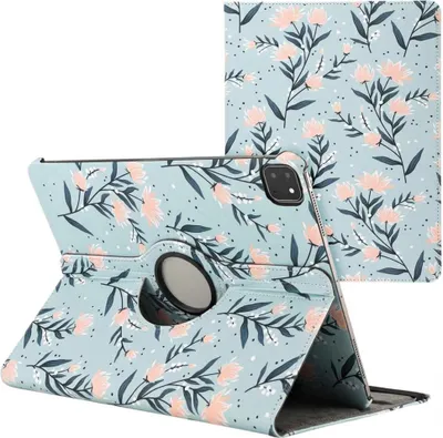 Productafbeelding van imoshion 360° Draaibare Design Bookcase voor de Apple iPad Pro 13 (2025) M5 / (2024) M4 - Flowers