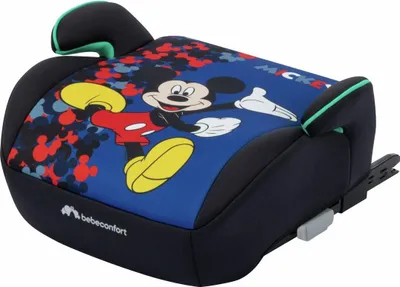 Image de Bebeconfort Disney Gaia i-Fix Rehausseur de siège ISOFIX, siège enfant Mickey Mouse pour les 6-12 ans, 22-36 kg, portable, confortable,compact, léger, Fun Mickey