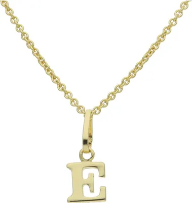 Produktbild von JuwelmaLux Anhänger 333/000 (8 Karat) Gold Buchstabe "E" JL16-02-0450