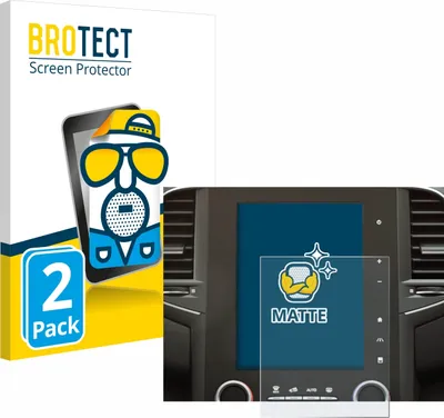 Produktbild von 2x BROTECT Schutzfolie für Renault Megane 4 2021 Easy Link 9.3" Displayschutz Displayschutzfolie Folie Matt Entspiegelungsfolie