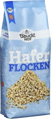 Produktbild von Bauckhof Haferflocken Kleinblatt, Müsli, 475 g