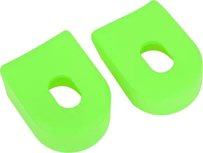 Zdjęcie produktu dla Buty na ramię korby z żelem krzemionkowym, ochrona ramienia korby z 2 sztukami akcesoriów rowerowych z żelem krzemionkowym do rowerów (zielony)