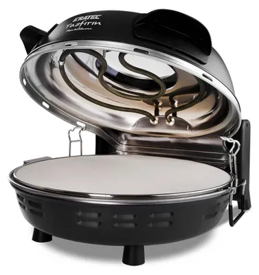 Produktbild von Eratec PM-27, 1 Pizza/Pizzen, Schwarz, 400 °C, 6 kg