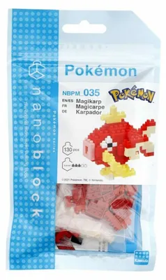 Immagine prodotto di Magikarp (Pokémon) Nanoblocco-Figur