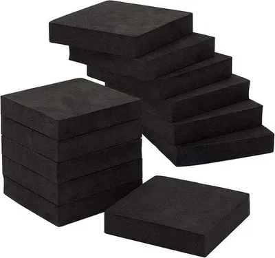 Produktbild von Famanu Anti-Vibrationspads 12 Stück - Schockabsorbierend - Für Waschmaschine, Kühlschrank, Trockner