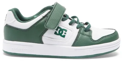 Image de Baskets pour garçons DC Shoes Manteca 4 V SN, en cuir, couleur vert urbain, taille 33