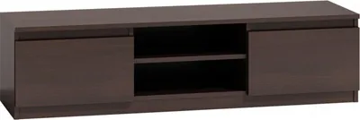 Produktbild von TV Schrank Lowboard Fernseher Schrank TV Möbel  Fernsehtisch Sonoma weiß, Farbe:wenge, Größe:140cm