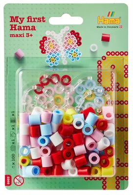 Zdjęcie produktu dla Hama Beads 8983, Zestaw artystyczny dla dzieci, 3 lat(a), Wielobarwny, 101 szt.