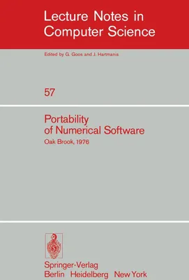 Produktbild von Portability of Numerical Software
