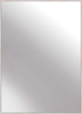 Produktbild von nielsen HOME Wandspiegel Alpha, Eiche Weiß, Aluminium, ca. 50x70 cm