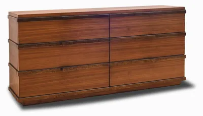 Immagine prodotto di Casa Padrino cassettiera per camera da letto con 6 cassetti marrone / bronzo 180 cm