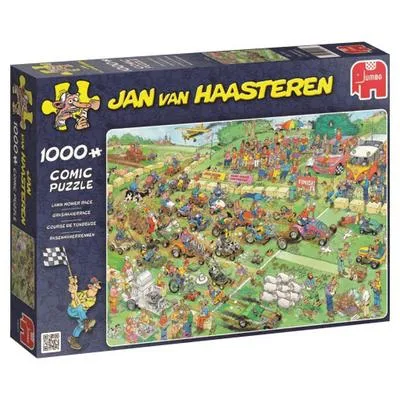 Produktbild von Jumbo 19021 Jan van Haasteren - Rasenmäherrennen 1000 Teile Puzzle