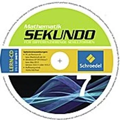 Produktbild von Sekundo, Ausgabe 2009 7. Schuljahr, CD-ROM zum Schülerband