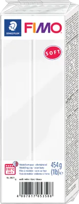 Image de FIMO Mod.masse Fimo soft 454g blanc