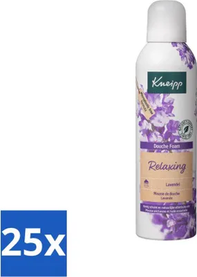 Zdjęcie produktu dla Kneipp - Pianka pod prysznic - Relaksująca - Lawenda - 200 ml - Value pack - 25 szt