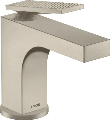 Produktbild von hansgrohe AXOR Citterio Waschtischmischer, ComfortZone90, Rautenschliff, Zugstangen Ablaufgarnitur, Ausladung 112mm, 39001820