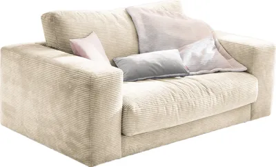 Produktbild von KAWOLA Doppelsessel MADELINE Loveseat Cord cremeweiß