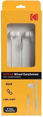 Produktbild von Kodak 165+ Kopfhörer Weiß  Weiß One Size