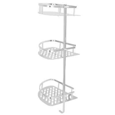 Immagine prodotto di Mensola per doccia, scaffale per doccia, mensola per bagno, mensola angolare per bagno, organizzatore per bagno, scaffale per bagno