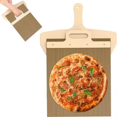 Zdjęcie produktu dla Blacha do pizzy 58 x 30 cm, obrotowa, idealna do pizzy