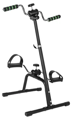 Obrázok produktu pre Bicyklový trenažér, nastaviteľná výška, ľahký a prenosný, čierny