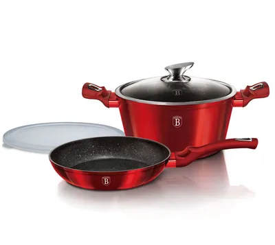 Produktbild von Granit Topf + Pfanne Berlinger Haus Bh-6779